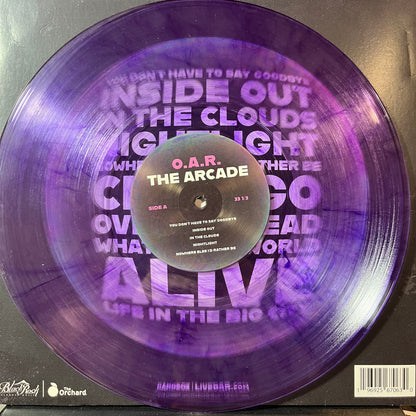 O.A.R. - The Arcade (PURPLE SWIRL VINYL LP) | USED Near Mint (NM or M-) Excellent+ (EX+) ALT/INDIE