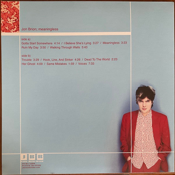 Jon Brion - Meaningless | Mint (M) Mint (M) - ALT/INDIE
