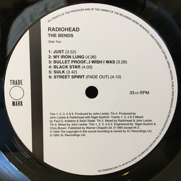 The Bends | Mint (M) Mint (M) - ALT/INDIE *SEALED*