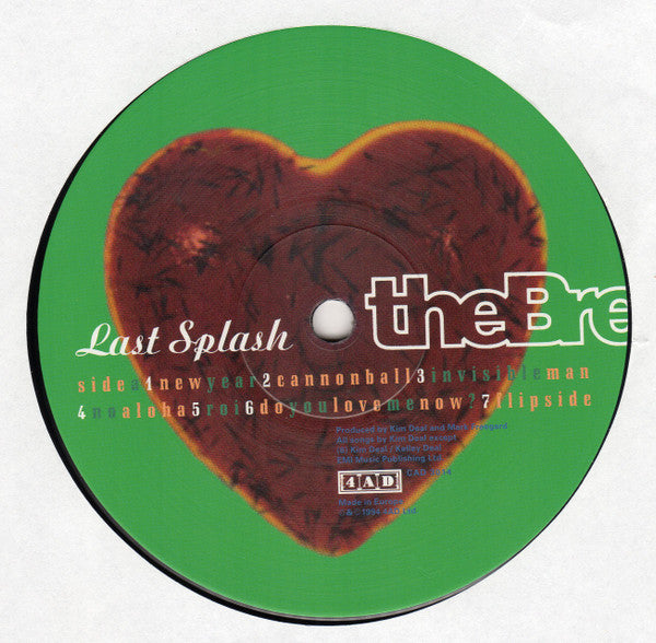 Last Splash | Mint (M) Mint (M) - ALT/INDIE *NEW*
