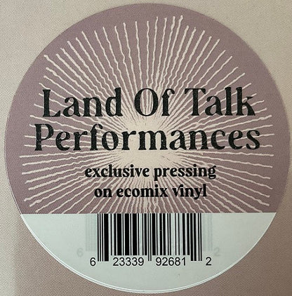 Land Of Talk - Performances | Mint (M) Mint (M) - ALT/INDIE