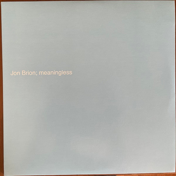Jon Brion - Meaningless | Mint (M) Mint (M) - ALT/INDIE