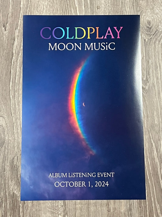 MOON MUSIC *12X16 POSTER* | - ALT/INDIE