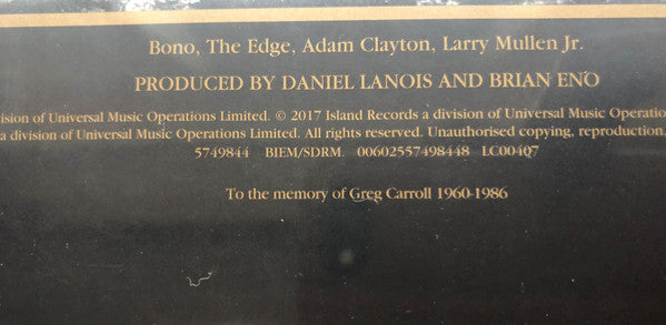 The Joshua Tree (2x VINYL) *MINOR SEAM SPLITS* | Mint (M) Mint (M) - ALT/INDIE