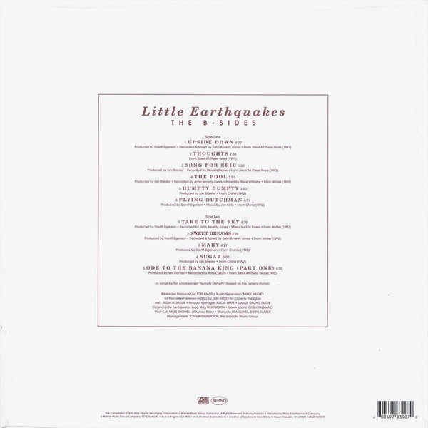 Little Earthquakes - The B-Sides | Mint (M) Mint (M) - ALT/INDIE
