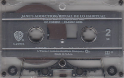Jane's Addiction - Ritual De Lo Habitual (CASSETTE) | Very Good Plus (VG+) Excellent (EX) - ALT/INDIE / USED *VERY GOOD+*