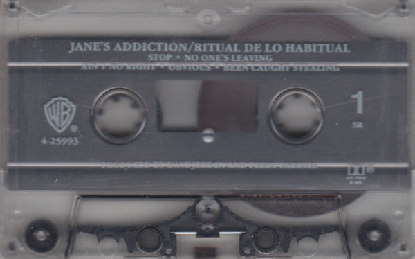 Jane's Addiction - Ritual De Lo Habitual (CASSETTE) | Very Good Plus (VG+) Excellent (EX) - ALT/INDIE / USED *VERY GOOD+*