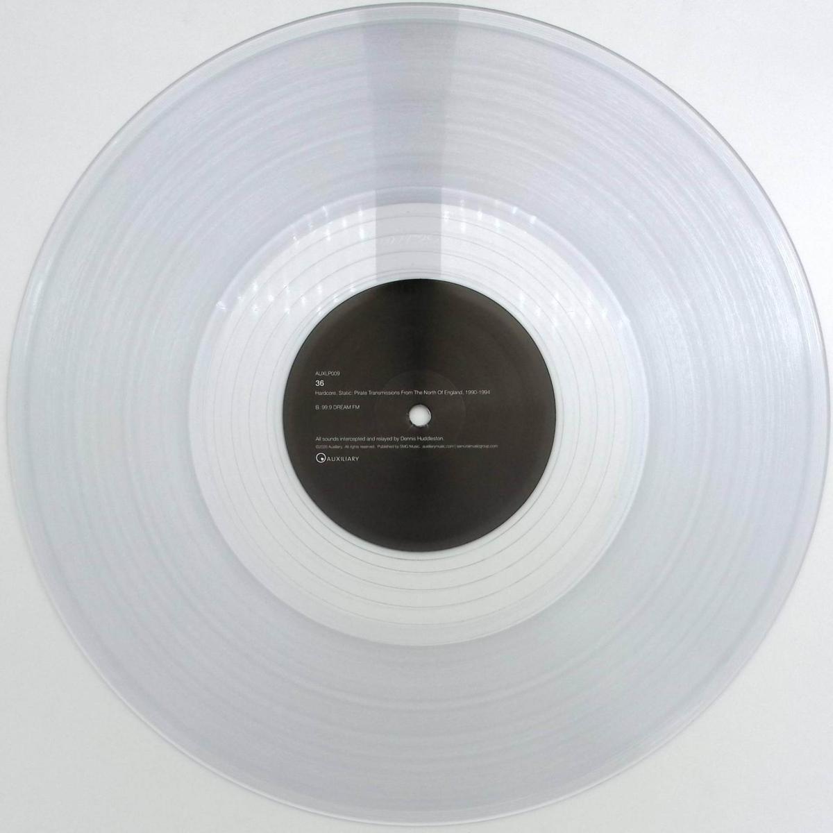36 - (PRESALE 10/9/26) Hardcore, Static: Pirate Transmissions From The North Of England, 1990-1994 (CLEAR VINYL 2xLP Auxiliary) | NEW - AMBIENT *NEW/COLOR*