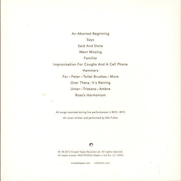 Spaces (CD) | Mint (M) Mint (M) - AMBIENT *NEW*