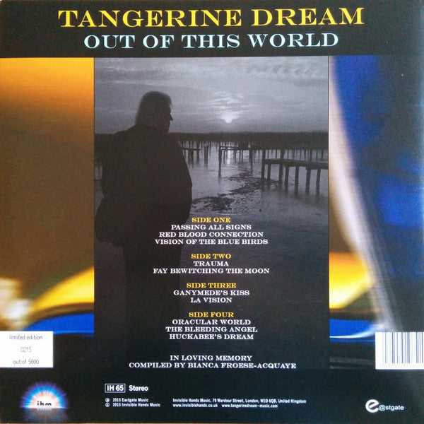 Tangerine Dream - Out Of This World | Mint (M) Mint (M) - AMBIENT *SEALED/COLOR*