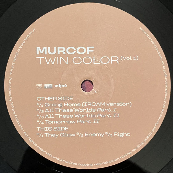Twin Color (Vol.1)(VINYL) | Mint (M) Mint (M) - AMBIENT *SEALED*
