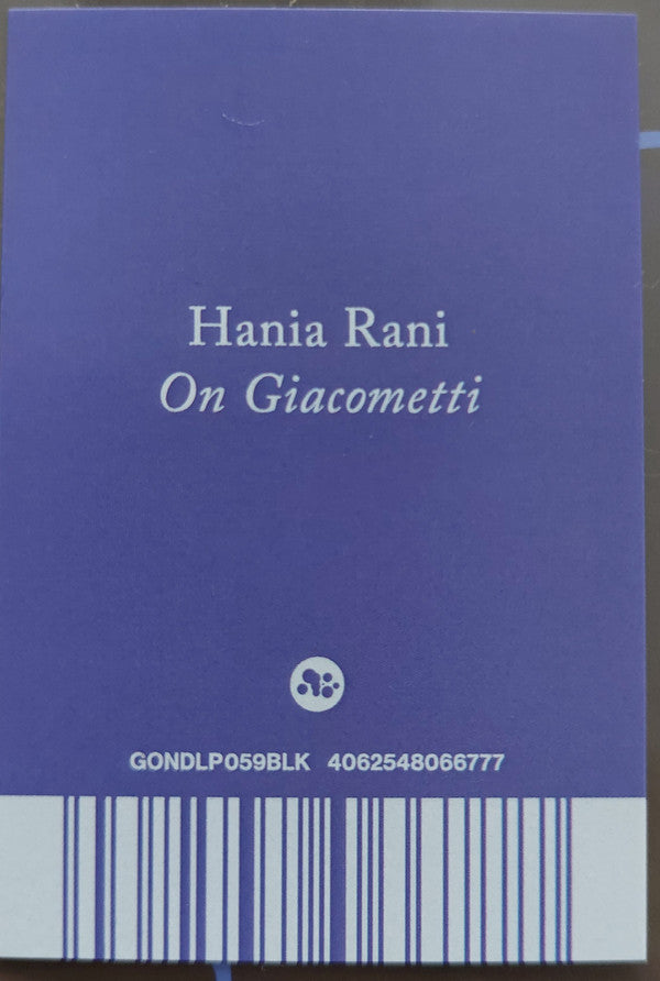 On Giacometti | Mint (M) Mint (M)