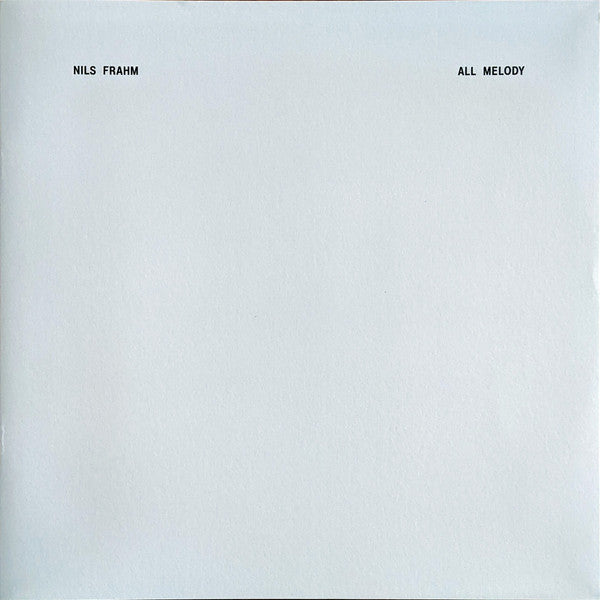Nils Frahm - All Melody | Mint (M) Mint (M) - AMBIENT *NEW*