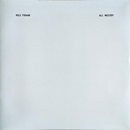 Nils Frahm - All Melody | Mint (M) Mint (M) - AMBIENT *NEW*