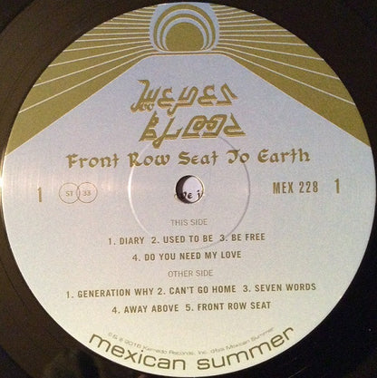 Front Row Seat To Earth | Mint (M) Mint (M)