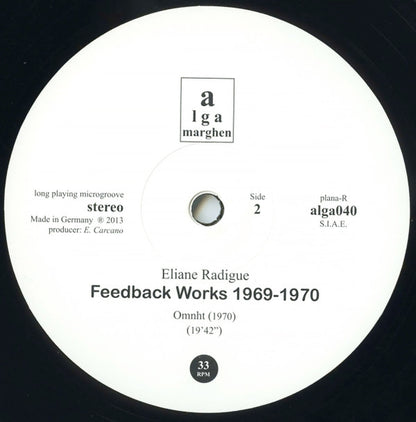 Feedback Works 1969-1970 | Mint (M) Mint (M)
