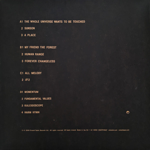 Nils Frahm - All Melody | Mint (M) Mint (M) - AMBIENT *NEW*