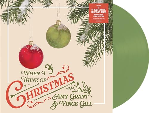 When I Think Of Christmas [Olive Green LP] | Mint (M) Mint (M) - HOLIDAY *SEALED/COLOR*