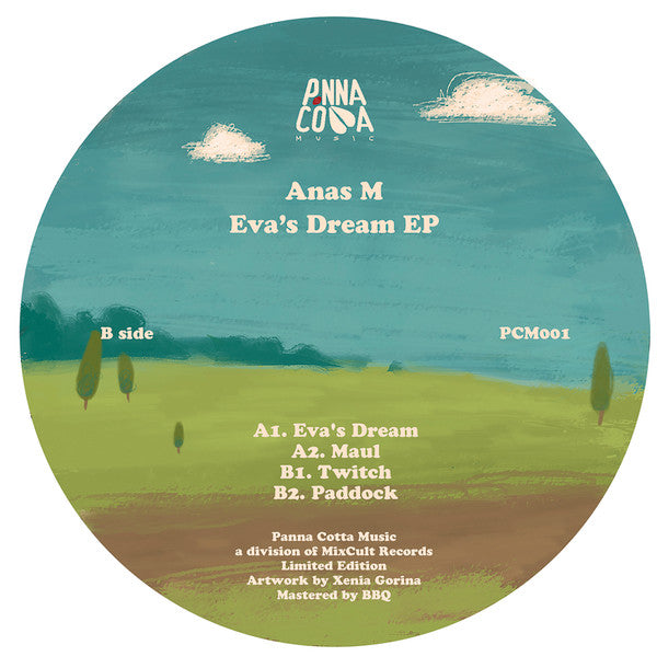 Anas M Eva's Dream EP Panna Cotta Music 12" Mint (M) Generic