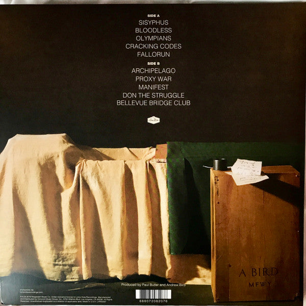 Andrew Bird My Finest Work Yet Loma Vista LP, Album, Gat Mint (M) Mint (M)