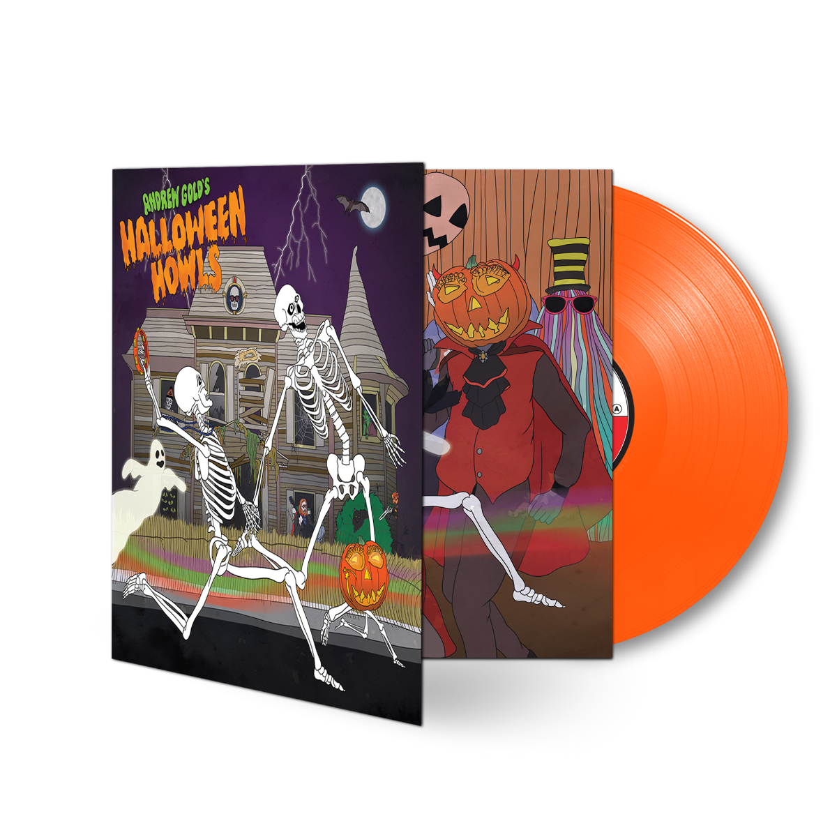 Halloween Howls: Fun & Scary Music (Ltd Orange Vinyl) | Mint (M) Mint (M) - CHILDRENS/HOLIDAY