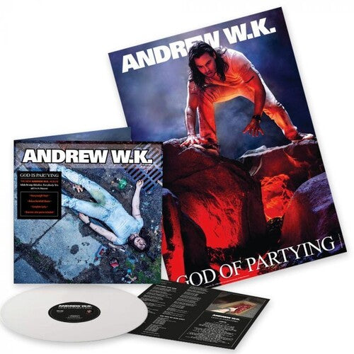 God Is Partying (Parental Advisory Explicit Lyrics, Colored Vinyl, White, Poster) |