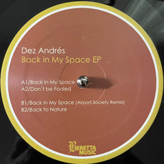 Andrés Back In My Space EP Berettamusic 12", EP Mint (M) Mint (M)