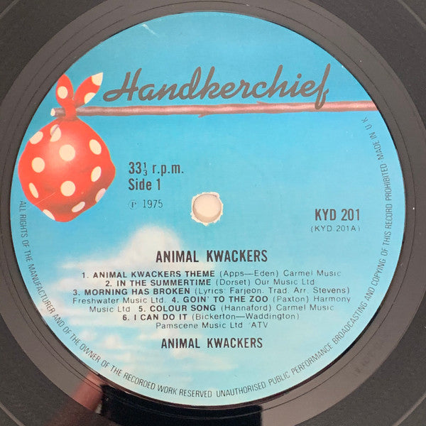 Animal Kwackers | Near Mint (NM) Near Mint (NM) - ROCK / USED *NEAR MINT*