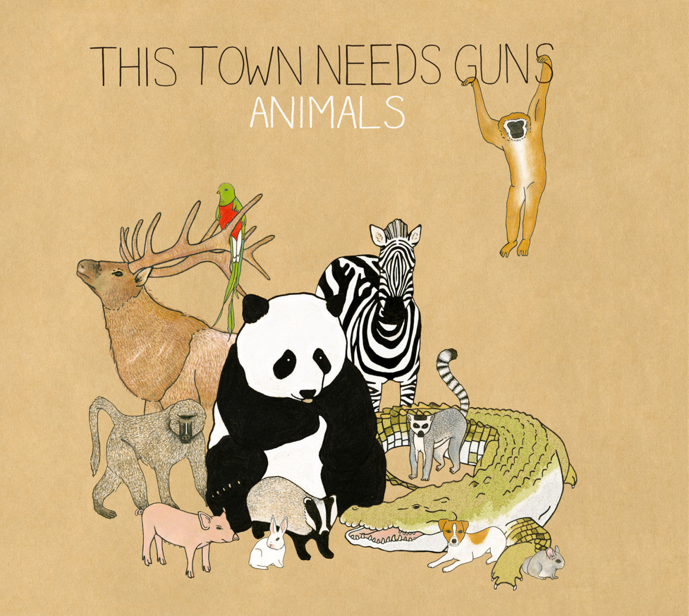 This Town Needs Guns - Animals (CD) |
