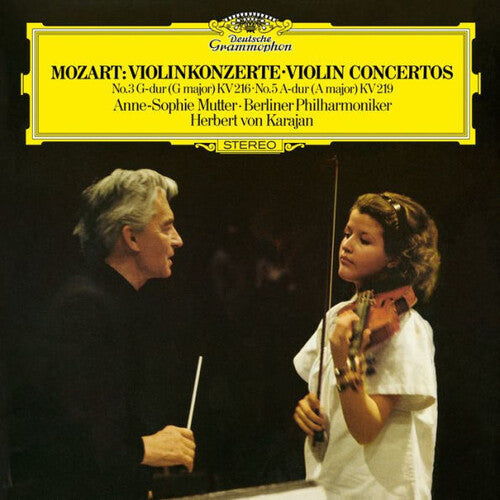 Anne-Sophie Mutter/Berliner Philharmoniker/Herbert - Mozart: Violin Concertos Nos. 3 & 5 [LP] |