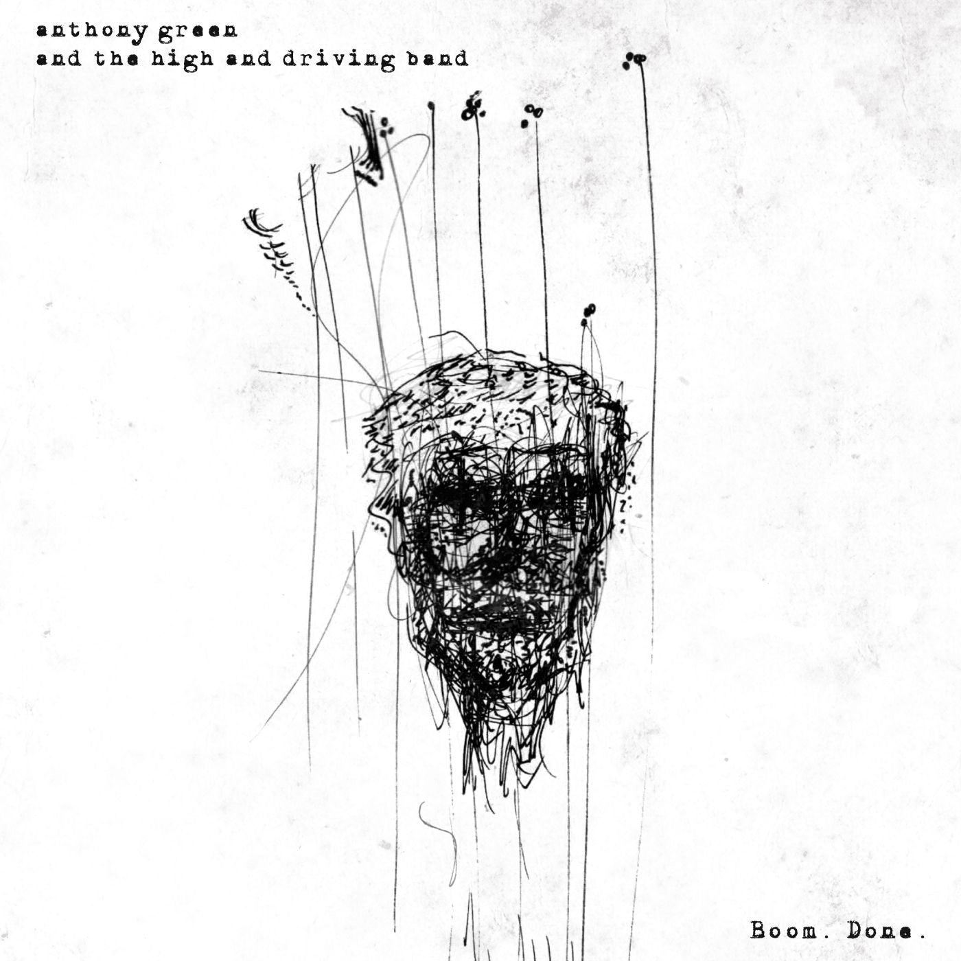 Boom. Done. (Clear Red W/ White Swirl Vinyl) |