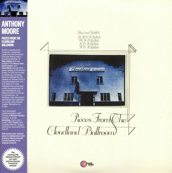 Anthony Moore Pieces From The Cloudland Ballroom Wah Wah Records LP, RE Mint (M) Mint (M)