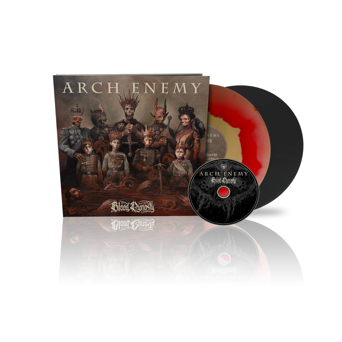 Arch Enemy - Blood Dynasty: Deluxe Edition (Color VINYL 2xLP + CD + Hardcover Booklet) | NEW - METAL *NEW/COLOR*
