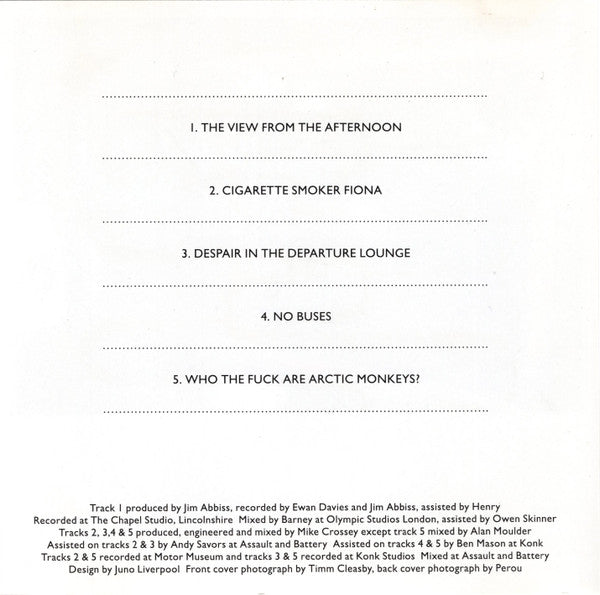 Arctic Monkeys Who The Fuck Are Arctic Monkeys? Domino CD, EP Mint (M) Mint (M)