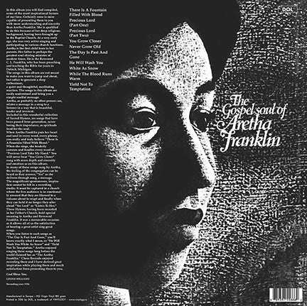 Aretha Franklin Gospel Soul DOL LP, Album, RE, 180 Mint (M) Mint (M)