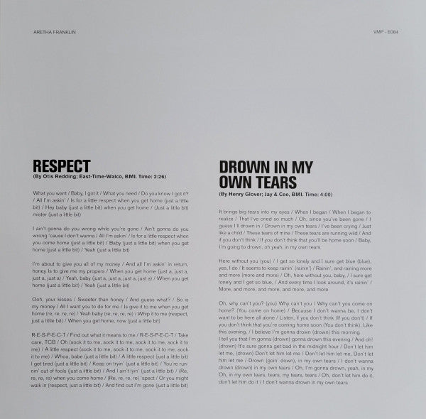 I Never Loved A Man The Way I Love You | Mint (M) Mint (M) - FUNK *VMP*