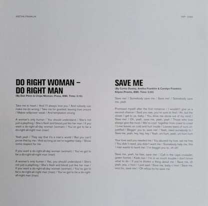I Never Loved A Man The Way I Love You | Mint (M) Mint (M) - FUNK *VMP*