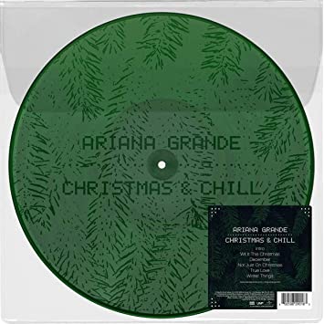 Ariana Grande Christmas & Chill (Ltd Green Etched Picture Disc EP) LP Mint (M) Mint (M)