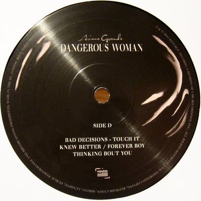 Ariana Grande Dangerous Woman Republic Records 2xLP, Album, Gat Mint (M) Mint (M)