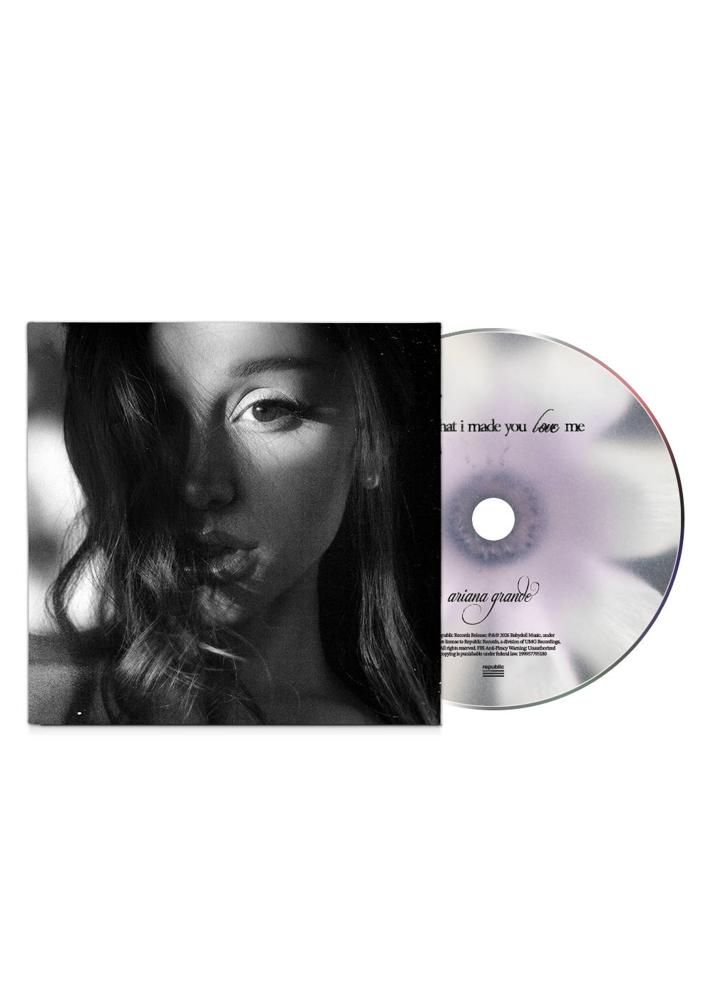 Ariana Grande - Hate That I Made You Love Me [A Cappella] [CD Single] |