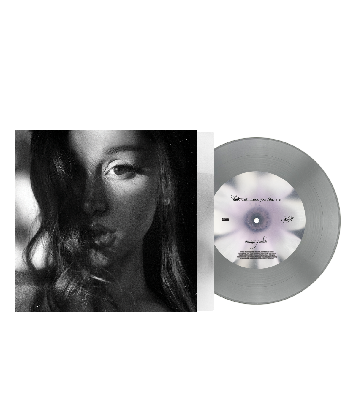 Ariana Grande - Hate That I Made You Love Me [Fluffy Tail Gray 7" Single] |