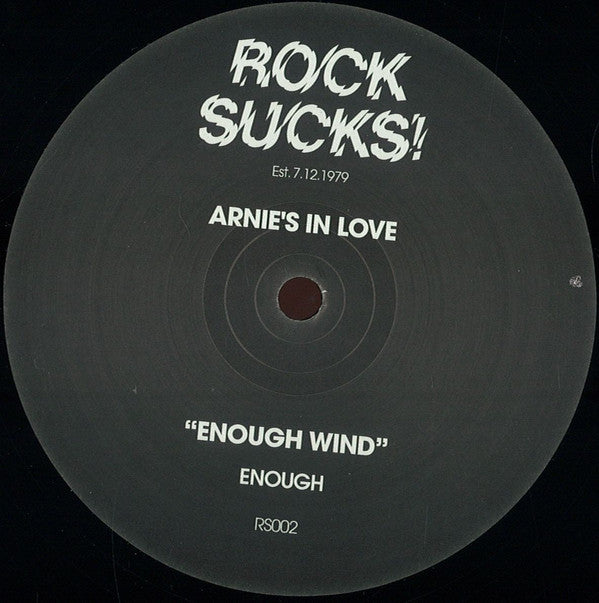 Arnie Love Enough Wind Rock Sucks! 12", Unofficial Mint (M) Generic
