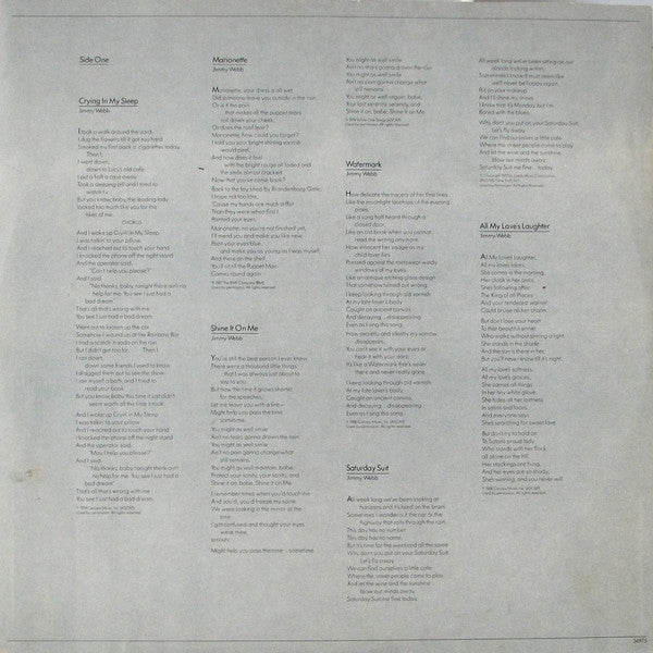 Watermark | Very Good Plus (VG+) Very Good Plus (VG+) - FOLK / USED *VERY GOOD+*