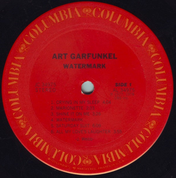 Watermark | Very Good Plus (VG+) Very Good Plus (VG+) - FOLK / USED *VERY GOOD+*