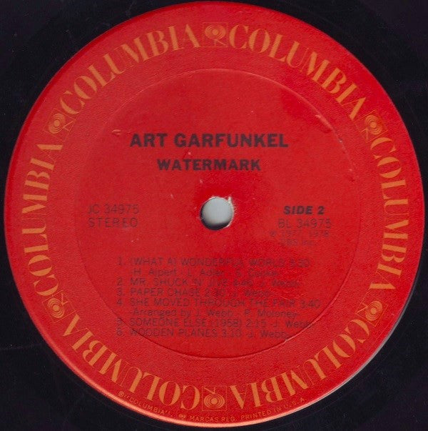 Watermark | Very Good Plus (VG+) Very Good Plus (VG+) - FOLK / USED *VERY GOOD+*