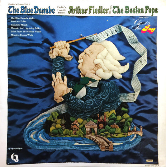 Arthur Fiedler And The Boston Pops Orchestra Fiedler's Finest, Vol. 1 - The Blue Danube Quintessence, Camden Classics LP, Comp Near Mint (NM or M-) Near Mint (NM or M-)