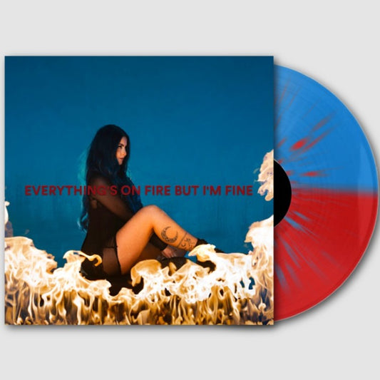 Everything's On Fire But I'm Fine [Explicit Content] (Indie Exclusive, Limited Edition, Blue/Red Split Splatter Colored Vinyl, Alternate Cover) |