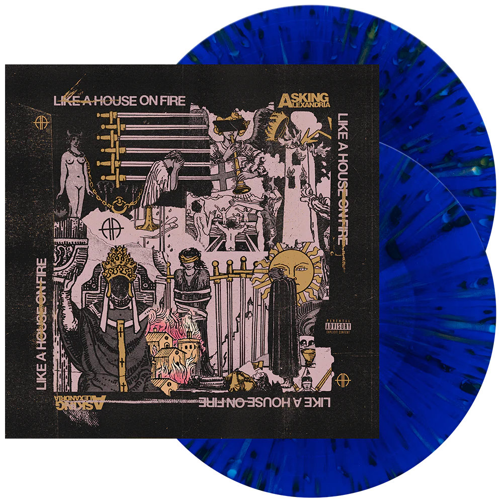 Like A House On Fire (Indie Exclusive, Clear Vinyl, Royal Blue, Pink, Gold) (2 Lp's) | Mint (M) Mint (M) - ROCK *SEALED/COLOR*