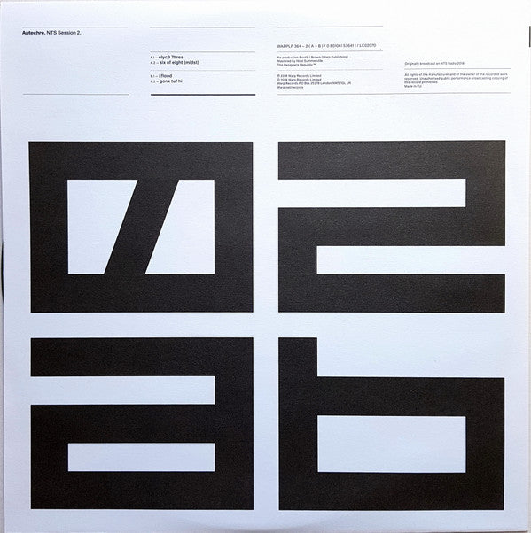 Autechre - NTS Session 2 | Mint (M) Mint (M) - EXPERIMENTAL