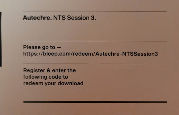 NTS Session 3 | Mint (M) Mint (M) - EXPERIMENTAL